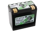 Braille GREEN-LiTE 4.0 lbs 12 Volt Lithium Battery. Right Positive.