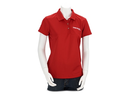 Tire Rack Adidas Ladies Basic Polo RED