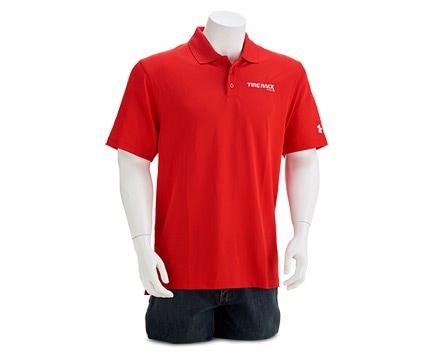 Tire Rack Corporate Performance Polo Under Armour Red