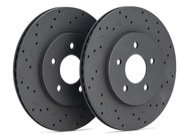 Hawk Talon Rotors - Slotted & Drilled