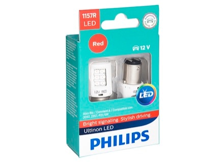 Philips 1157 Ultinon LED - Red