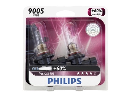 Philips 9005/HB3 VisionPlus Bulbs