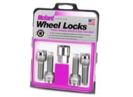 McGard 28018 Chrome Bolt Style Radius Seat Lock Set M14x1.5