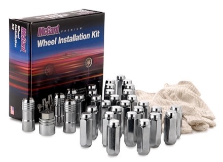 McGard 84805T Chrome Cone Seat 8 Lug Wheel Install Kit M14x2.0