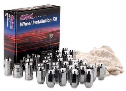 McGard 84820T Chrome Cone Seat 8 Lug Wheel Install Kit M14x1.5