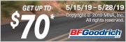 BFGoodrich Tires: Memorial Day Sale. Get Up to $70 Back.