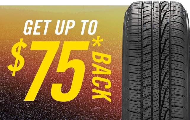 Goodyear Dunlop: Get Up to $75 Back*