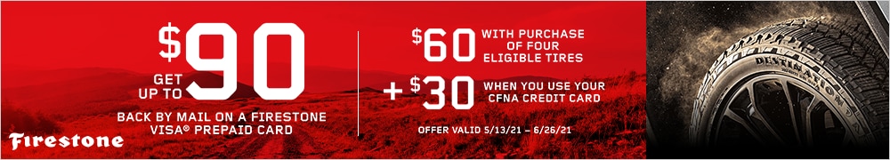 Get $60 Back from Firestone