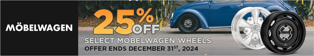 25% Off Select Möbelwagen Wheels