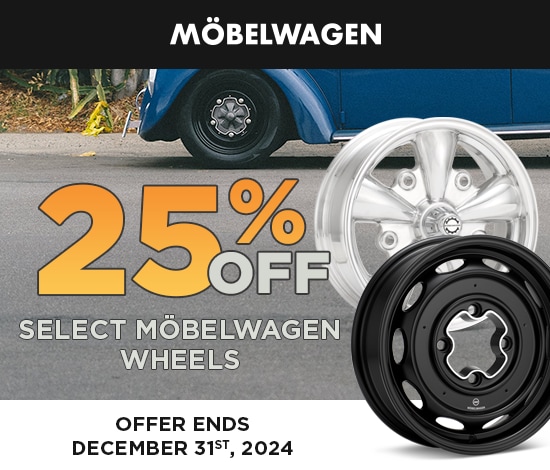 25% Off Select Möbelwagen Wheels