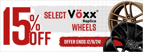 15% Off Select Vöxx Replica Wheels