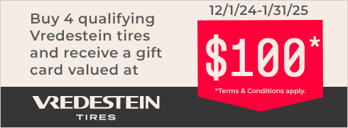 Get a $100 Gift Card from Vredestein