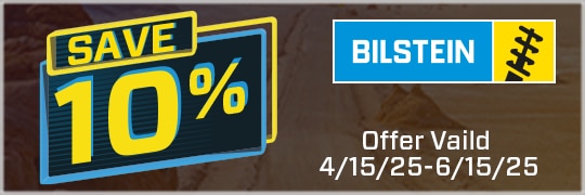 Save Up to 10% on Bilstein Suspension Products