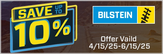 Save Up to 10% on Bilstein Suspension Products