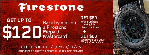 Firestone: Get $60 Back by Mail