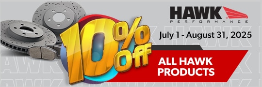 Save 10% on All Hawk Products