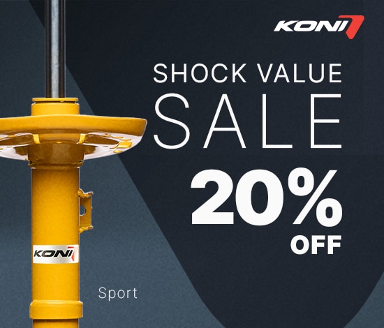 KONI Shock Value Sale: Save 20%