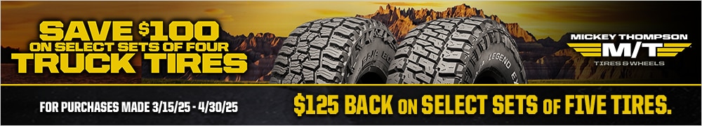 Mickey Thompson: Get Up to a $125 Reward