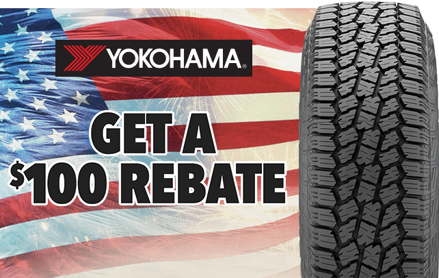 Yokohama: Get a $100 Rebate
