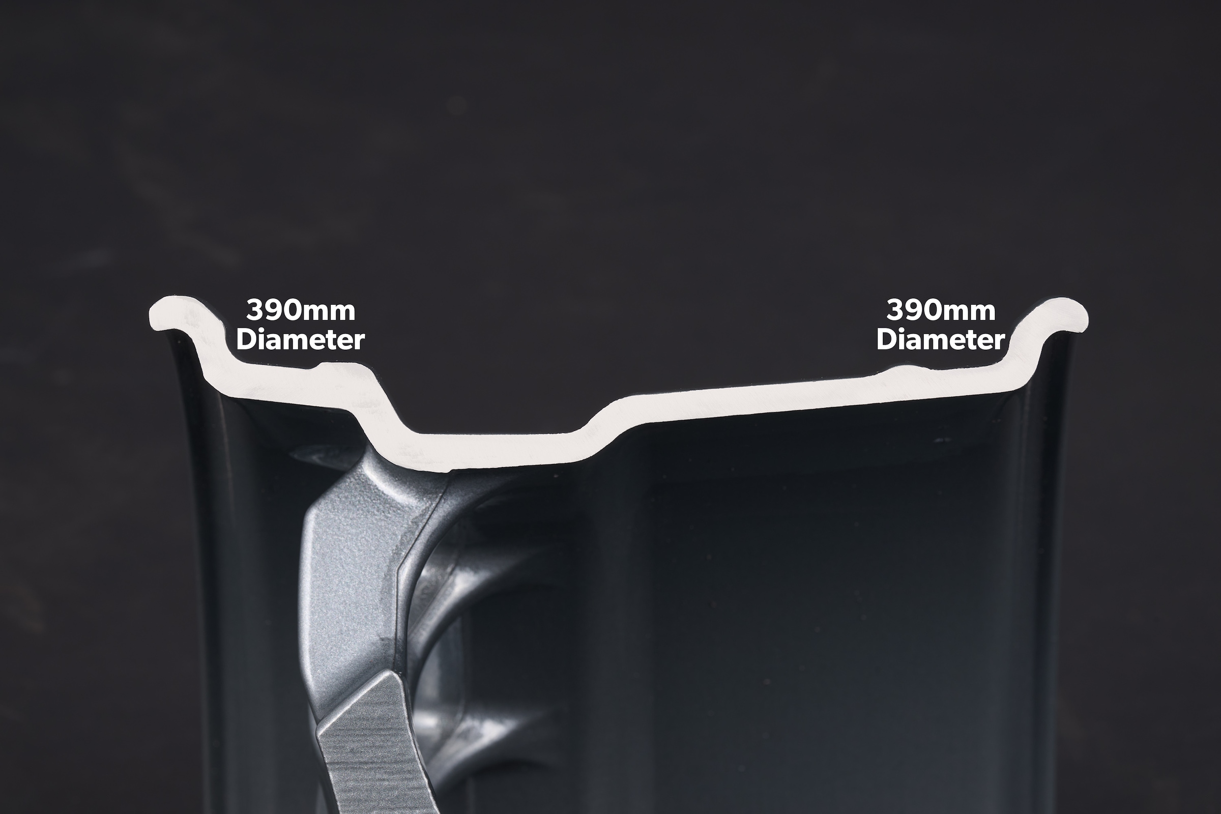 TR Metric Sizes - Typical TR Metric Wheel Cross Section