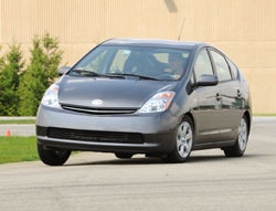 Prius on Cornering Traction - Dry