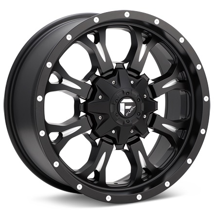 Fuel Off-Road Krank Matte Black w/Milled Accent