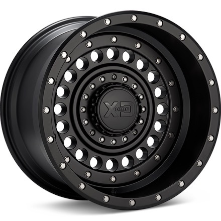 XD Wheels XD136 Panzer (Black Painted)