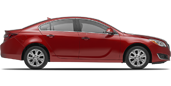 Vehicle in session - 2016 Buick Regal GS  Crystal Red