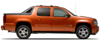 Vehicle in session - 2011 Chevrolet Avalanche  Sunburst