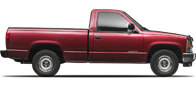 Vehicle in session - 1990 Chevrolet C1500 454SS  Red