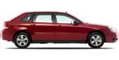 Vehicle in session - 2004 Chevrolet Malibu Maxx  Sport Red