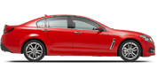 Vehicle in session - 2015 Chevrolet SS Sports Sedan  Red Hot 2