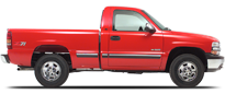 Vehicle in session - 2002 Chevrolet Silverado 1500 4wd  Victory Red