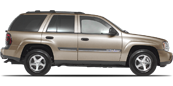 Vehicle in session - 2005 Chevrolet TrailBlazer 4wd  Sandalwood