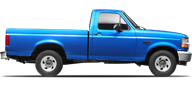 Vehicle in session - 1990 Ford F150 2wd Pick-up  Blue