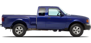 Vehicle in session - 2001 Ford Ranger Super Cab 4wd  Sonic Blue