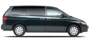 Vehicle in session - 2001 Honda Odyssey  Emerald Green