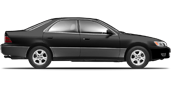 Vehicle in session - 2000 Lexus ES300  Black