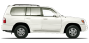 Vehicle in session - 2006 Lexus LX470  Blizzard Pearl