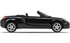 Vehicle in session - 2002 Toyota MR2 Spyder  Black