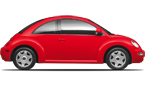 Vehicle in session - 2000 Volkswagen Beetle  Red