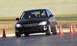 Bridgstone Potenza RE92 on Lexus IS300 Sport Sedan